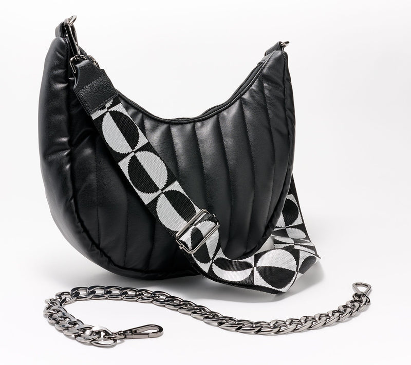Think Royln Faux Leather Crescent Crossbody - Billie — View 9