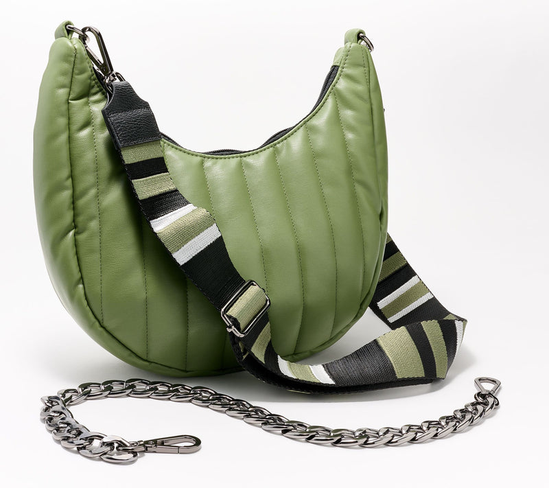 Think Royln Faux Leather Crescent Crossbody - Billie — Main view