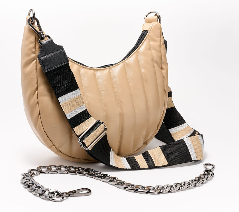 Think Royln Faux Leather Crescent Crossbody - Billie — View 7