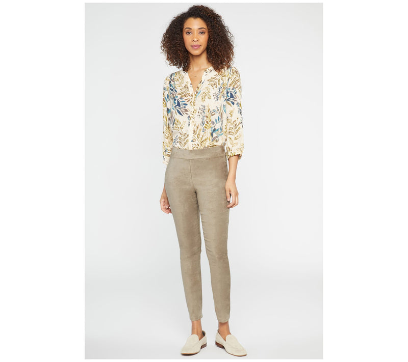 NYDJ Basic Legging in Faux Suede — View 10