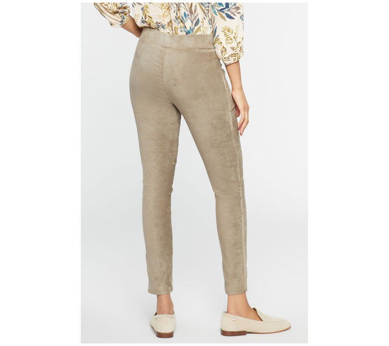 NYDJ Basic Legging in Faux Suede — View 9