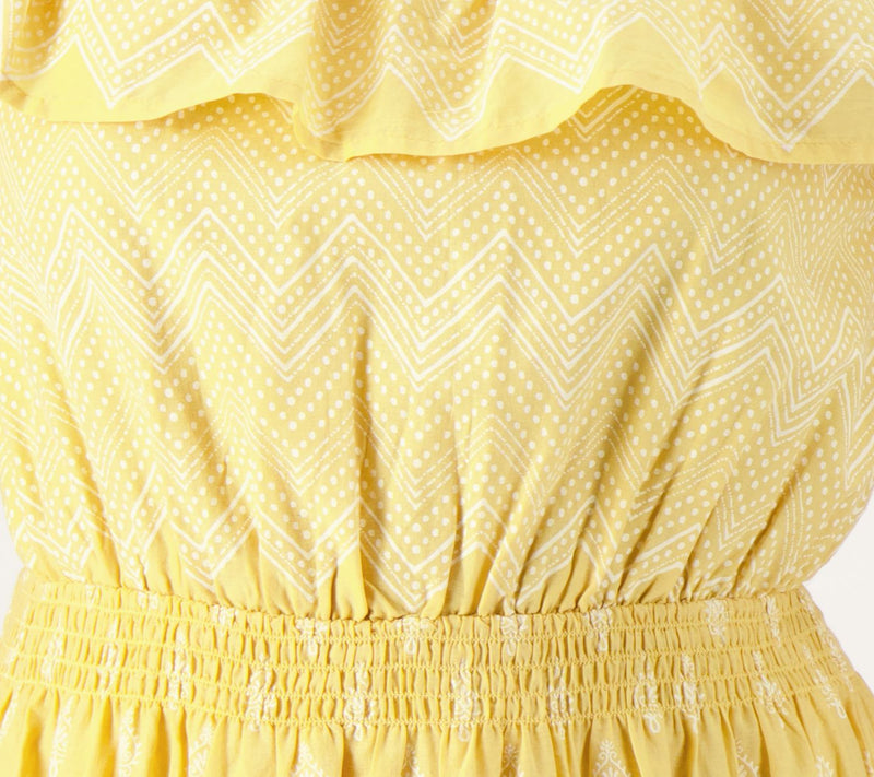 Destination 365 Regular Printed Off-the- Shoulder Dress — View 9