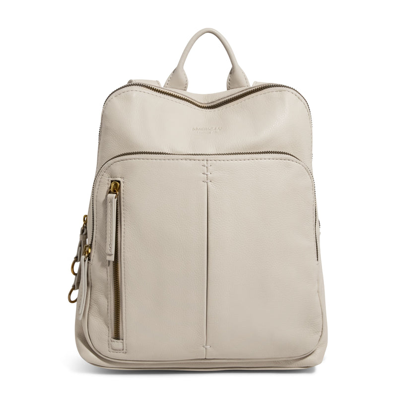 American Leather Co. Cleveland Leather Backpack — View 55