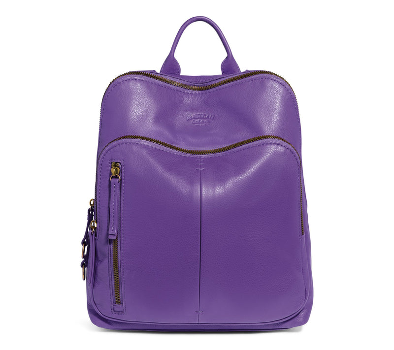 American Leather Co. Cleveland Leather Backpack — View 7