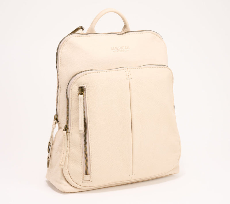 American Leather Co. Cleveland Leather Backpack — View 45