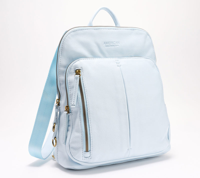 American Leather Co. Cleveland Leather Backpack — View 37