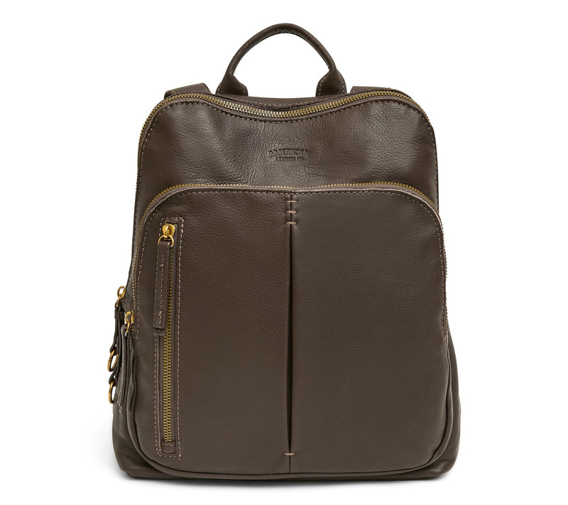 American Leather Co. Cleveland Leather Backpack — View 89