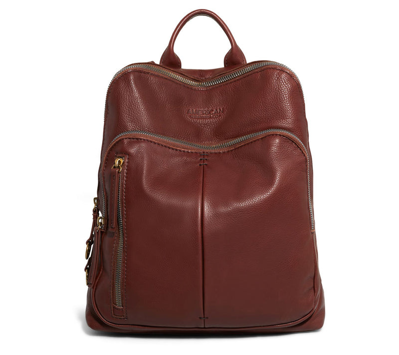 American Leather Co. Cleveland Leather Backpack — View 31