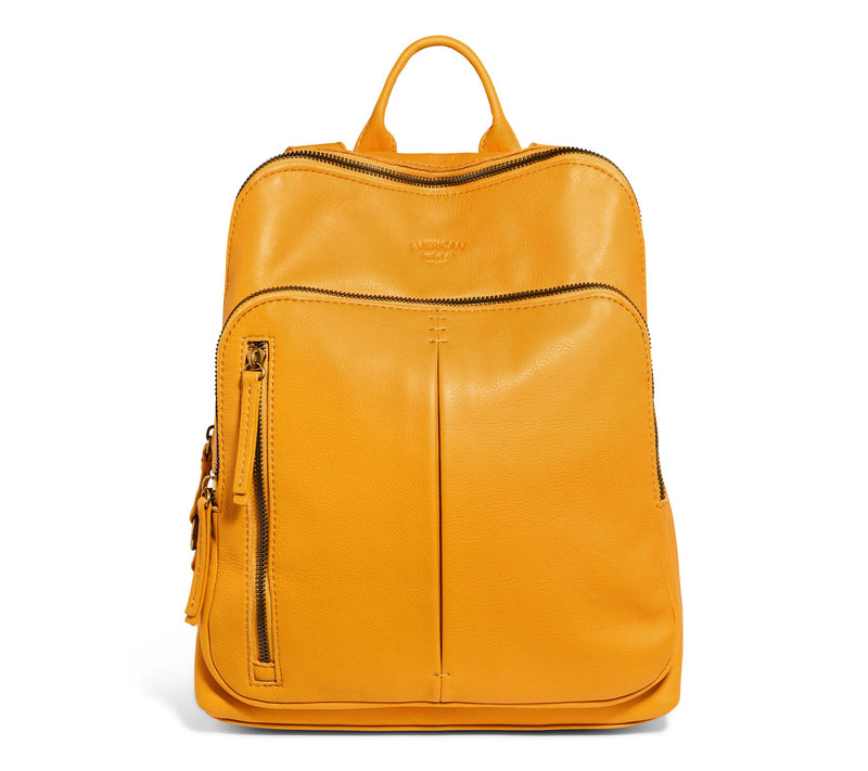American Leather Co. Cleveland Leather Backpack — View 11