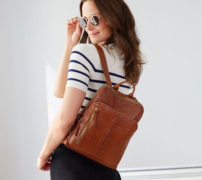 American Leather Co. Cleveland Leather Backpack — View 76