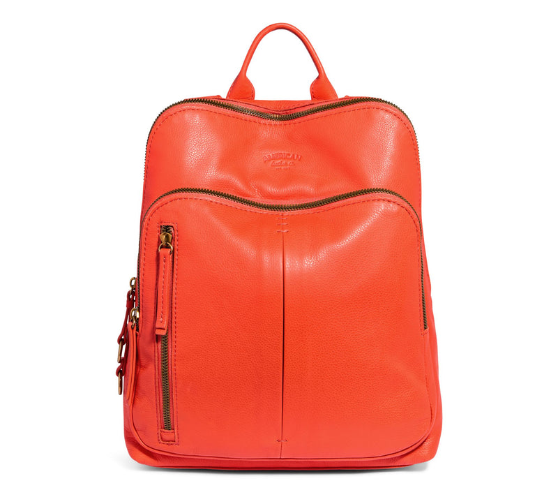 American Leather Co. Cleveland Leather Backpack — View 9