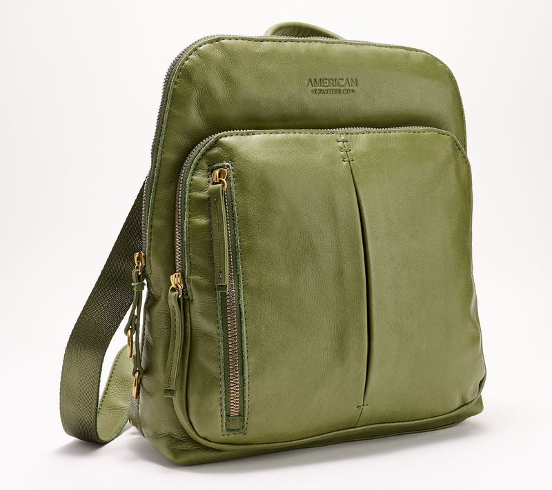 American Leather Co. Cleveland Leather Backpack — View 27