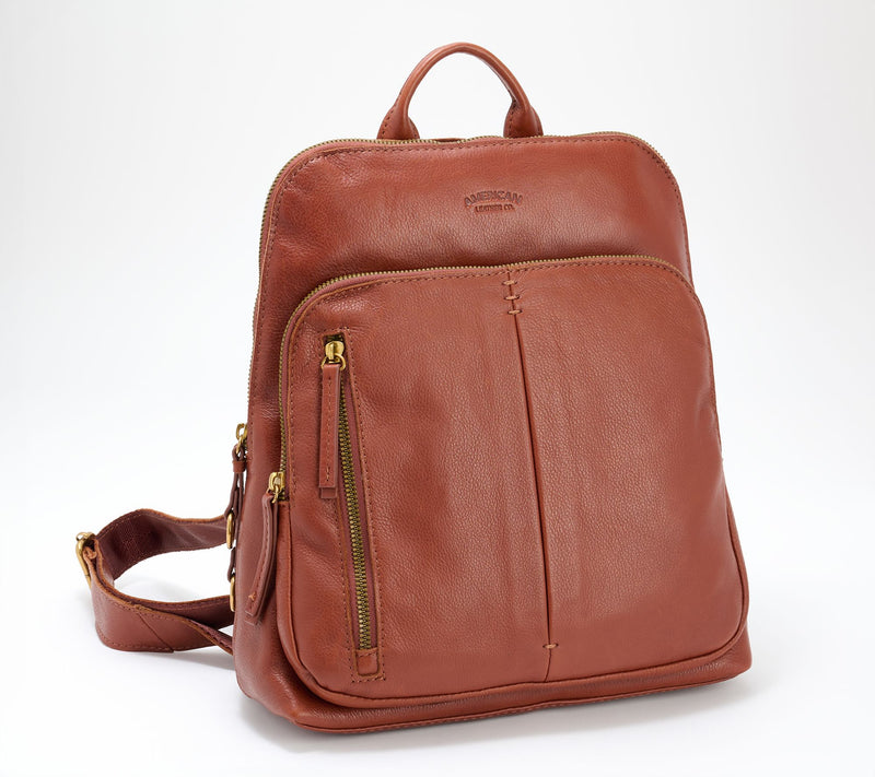 American Leather Co. Cleveland Leather Backpack — View 17