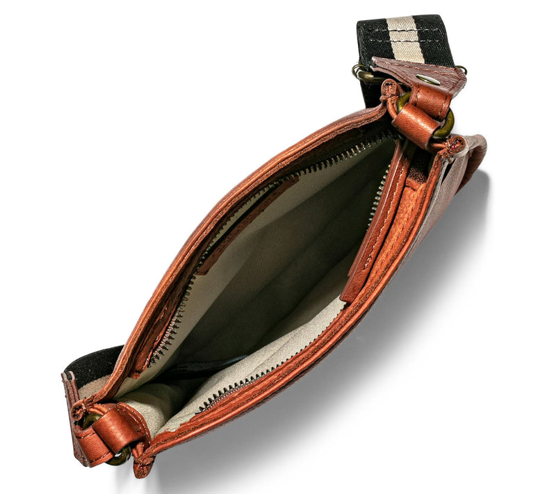 American Leather Co. Cali Leather Crossbody — View 11