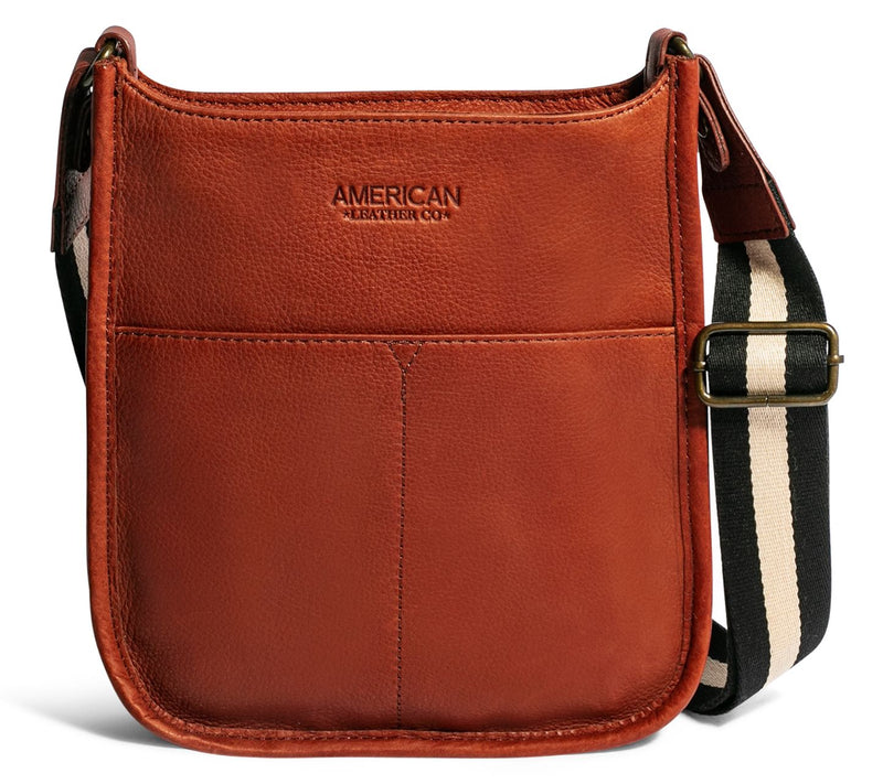 American Leather Co. Cali Leather Crossbody — View 5
