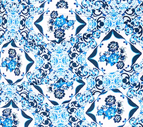 Jantzen Wrap Front Printed Swim Over-Skirt — Main view