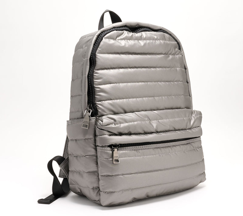 "As Is" Think Royln Front Pocket Backpack - Cleo — View 5