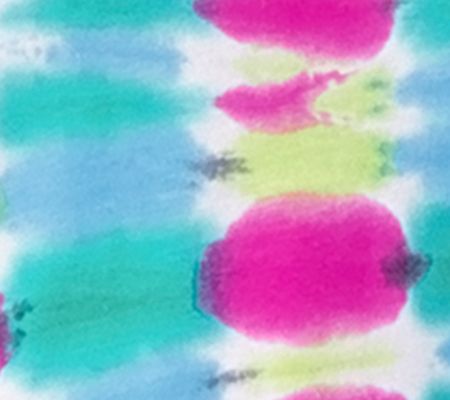 LOGO by Lori Goldstein Tie Dye Cotton Modal 3/4 Sleeve Top — View 3