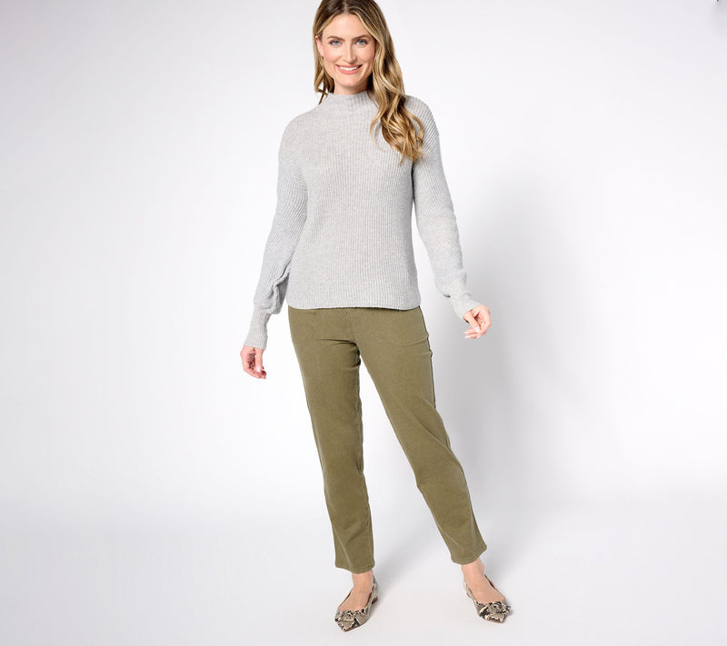 Denim & Co. "How Timeless" Regular 4-Pocket Pull-On Jeans — View 21