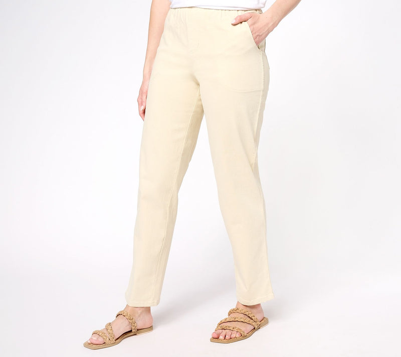 Denim & Co. "How Timeless" Regular 4-Pocket Pull-On Jeans — View 9