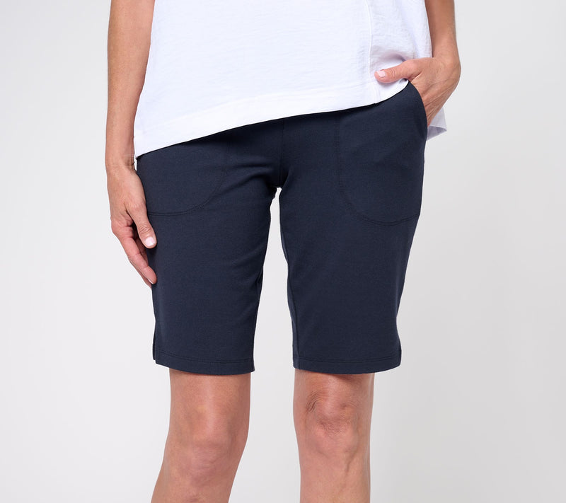 Wicked by Women with Control Regular Bermuda Shorts w/ Side Slits — View 7