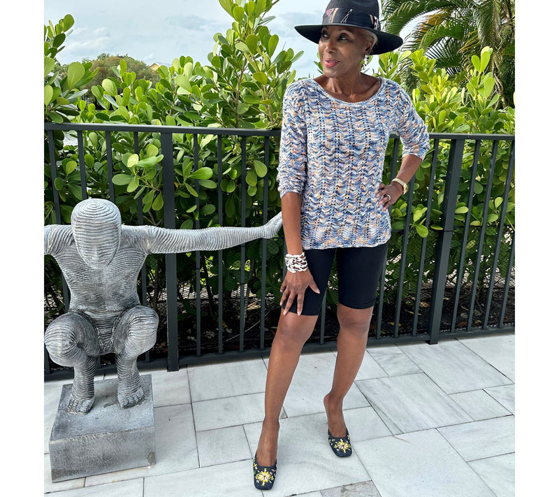 Wicked by Women with Control Petite Bermuda Shorts w/ Side Slits — View 15