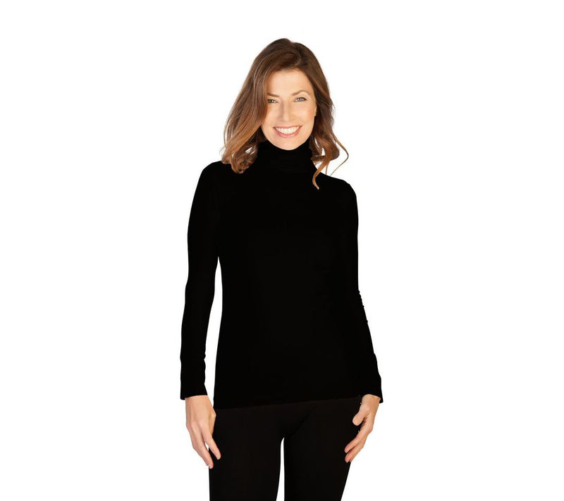 Skinnytees Missy Turtleneck — View 3