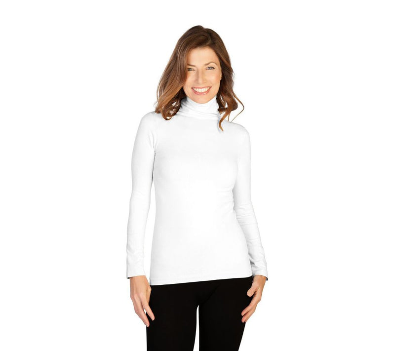 Skinnytees Missy Turtleneck — View 7