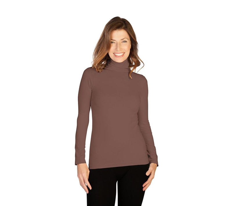 Skinnytees Missy Turtleneck — View 5