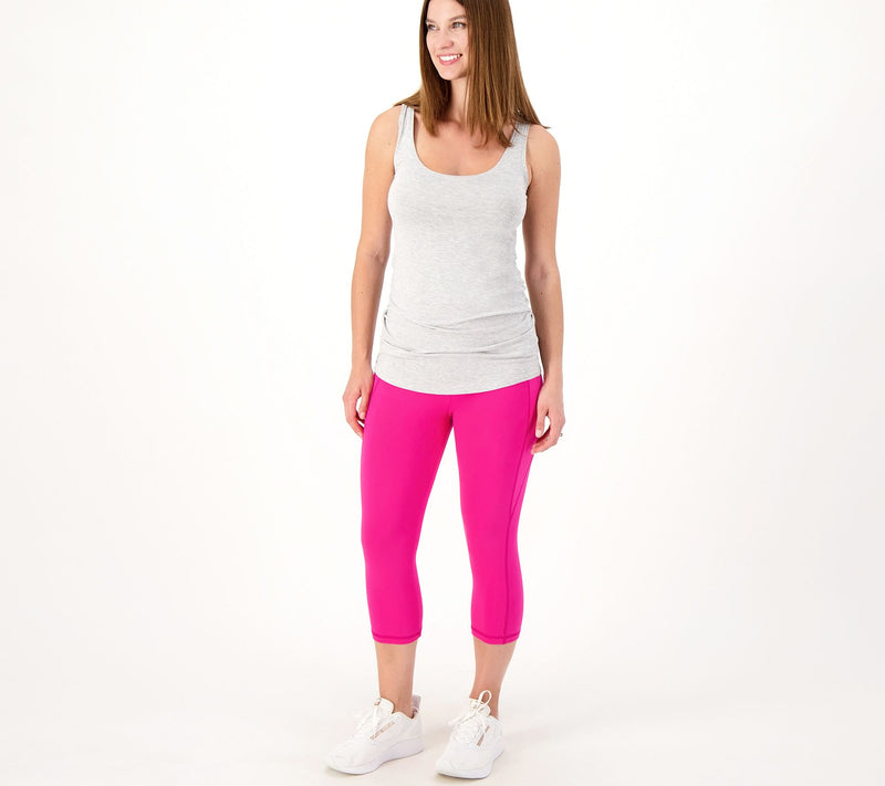 LOGO Layers by Lori Goldstein Petite Capris With Pockets — View 11