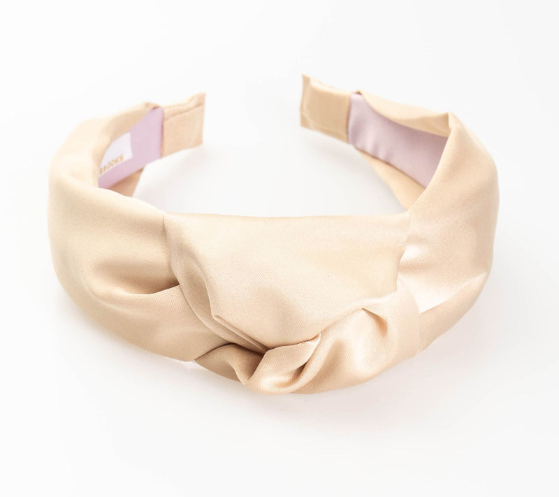Violet & Brooks Satin Knot Headband — View 10