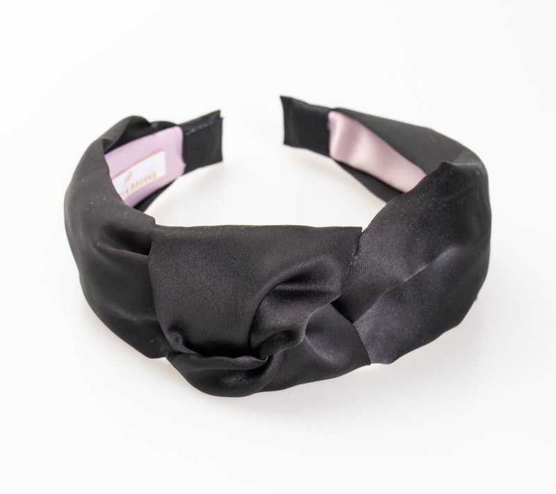 Violet & Brooks Satin Knot Headband — View 3