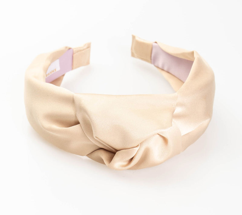 Violet & Brooks Satin Knot Headband — View 5