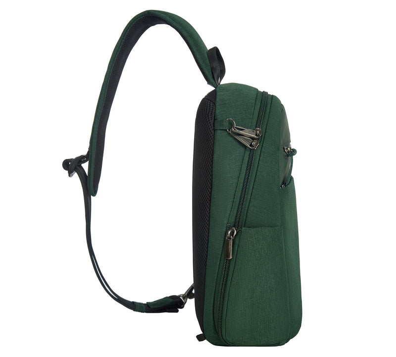 Travelon Anti-Theft Metro Sling-Gray Heather — View 5