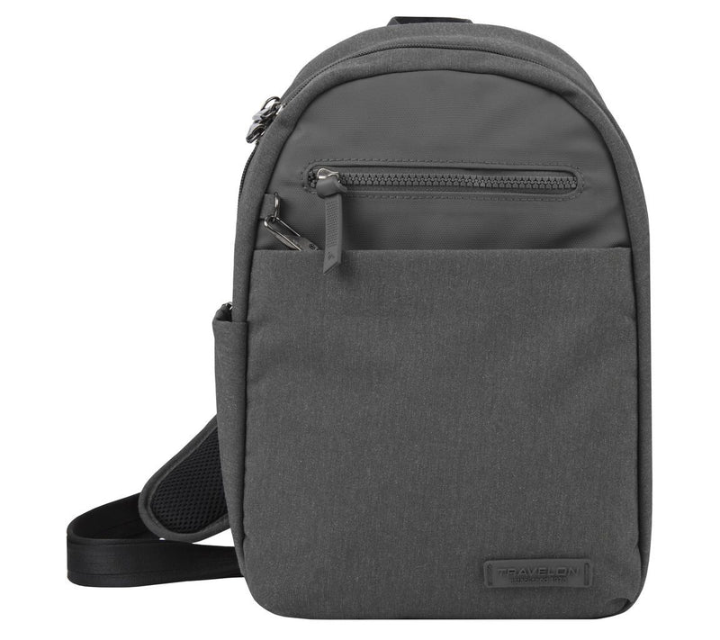 Travelon Anti-Theft Metro Sling-Gray Heather — View 3