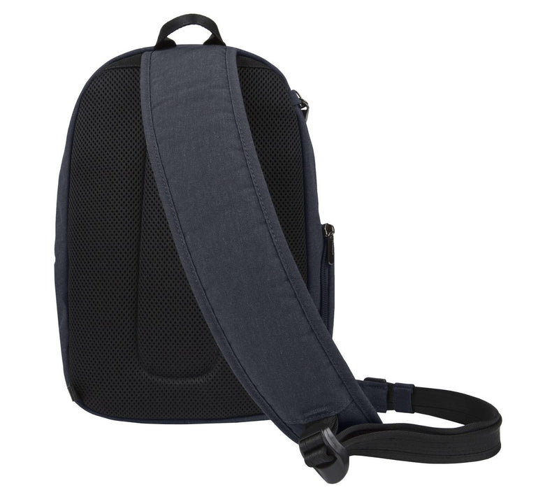 Travelon Anti-Theft Metro Sling-Navy Heather — View 5