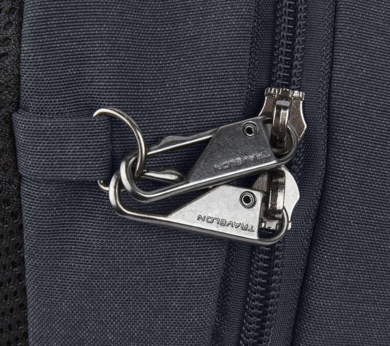 Travelon Anti-Theft Metro Sling-Navy Heather — View 7
