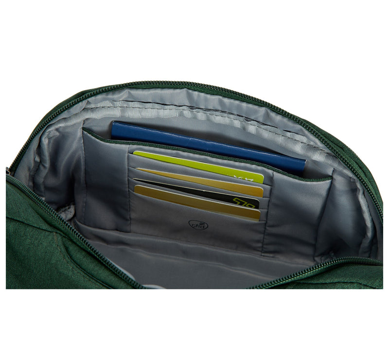 Travelon Anti-Theft Metro Waist Pack-Gray Heather — View 8