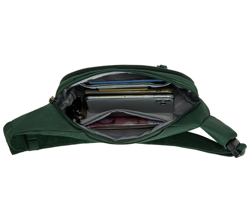 Travelon Anti-Theft Metro Waist Pack-Gray Heather — View 6