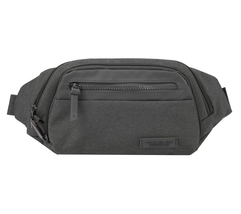 Travelon Anti-Theft Metro Waist Pack-Gray Heather — View 3
