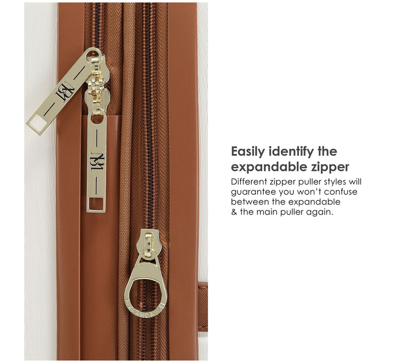 Badgley Mischka Grace 3-Piece Expandable Retrouggage Set — View 21