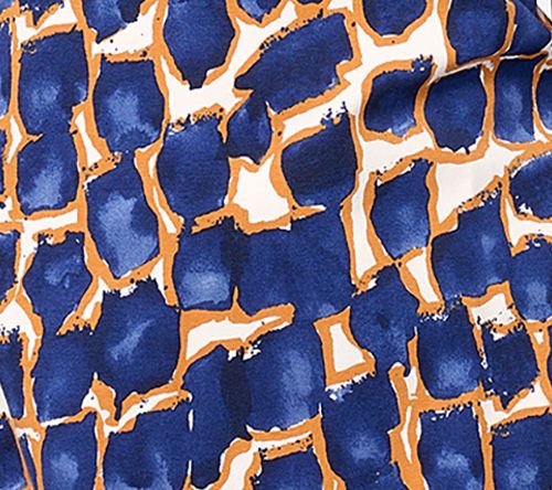 Belle by Kim Gravel TripleLuxe Knit Abstract Giraffe Top — View 6