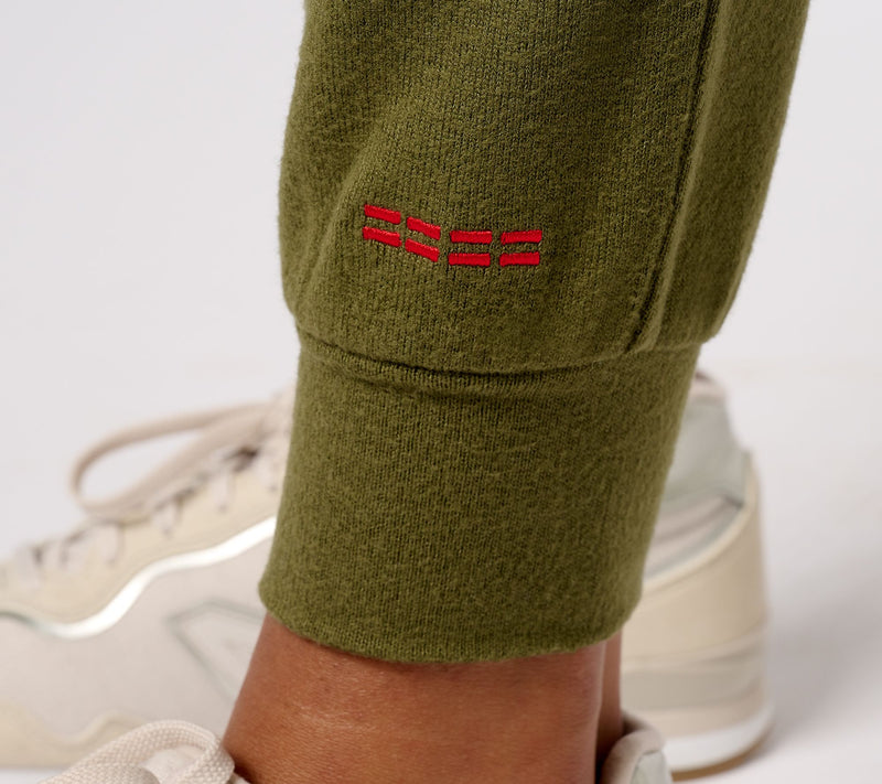 Peace Love World Regular Comfy Affirmation Jogger — View 10
