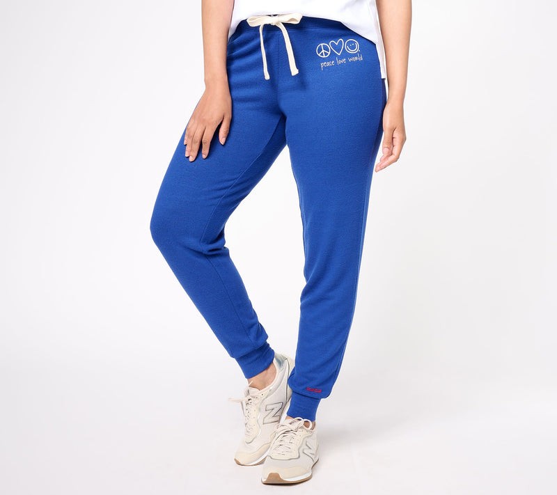 Peace Love World_Petite Comfy Affirmation Jogger — View 9