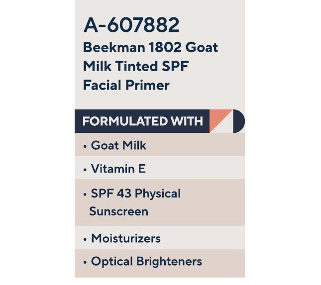 Beekman 1802 Goat Milk Tinted SPF Facial Primer — View 17