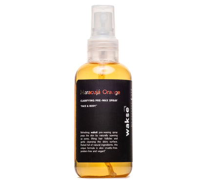 Wakse Maracuja Orange Clarifying Pre-Wax Face &Body Spray