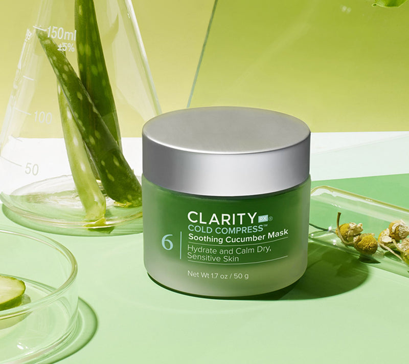 ClarityRx Cold Compress Soothing Cucumber Mask — View 3