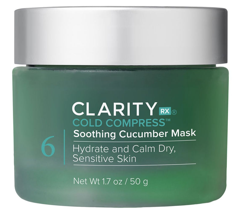 ClarityRx Cold Compress Soothing Cucumber Mask — Main view