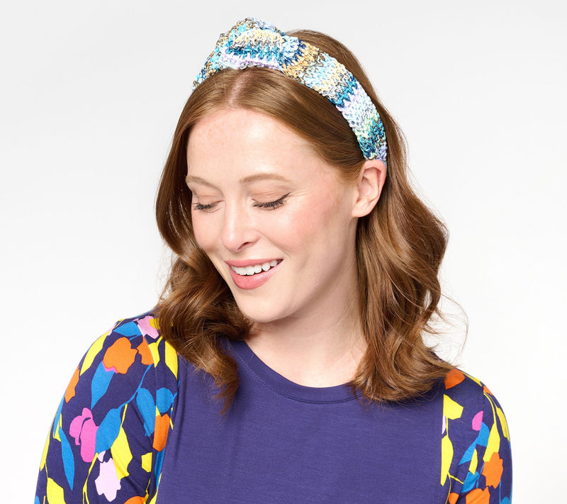 LOGO by Lori Goldstein Raffia Headband — View 3