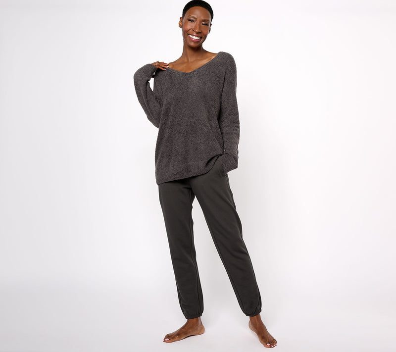 Barefoot Dreams Petite CozyChic Lite Pullover & Lounge Pant Set — View 21